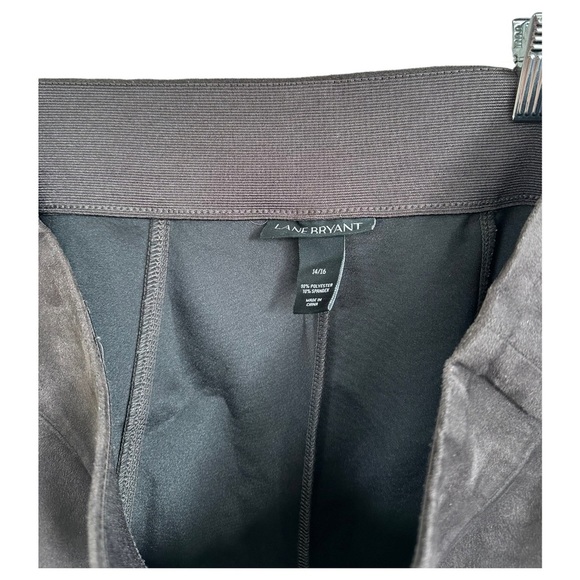 Lane Bryant Faux Suede Leggings Size 14/16 - Picture 10 of 13